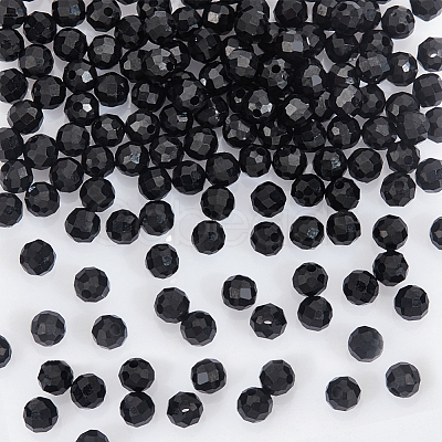 2 Strands Natural Black Spinel Beads Strands G-NB0004-61-1