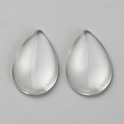 Glass Cabochons LS-GLAA-WH0038-50-1
