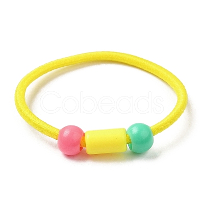 Colorful Nylon Elastic Hair Ties for Girls Kids MRMJ-P017-01D-1