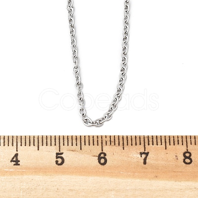 Non-Tarnish 304 Stainless Steel Necklace MAK-K004-07P-1