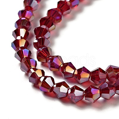 Glass Beads Strands EGLA-S056-11-1