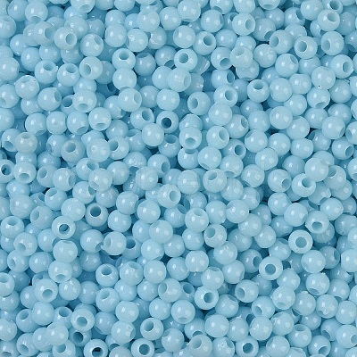 Opaque Acrylic Beads SACR-A007-01B-19-1