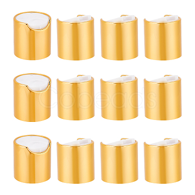 Aluminized Plastic Press Caps AJEW-WH0258-583A-1