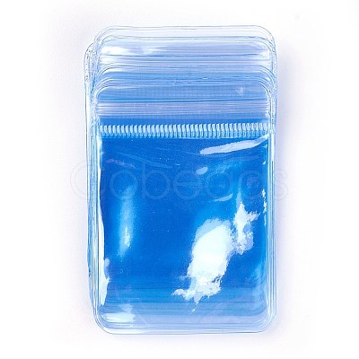 Rectangle PVC Resealable Packaging Bags OPP-R005-11x16-1