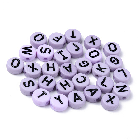 Opaque Acrylic Beads MACR-S273-50C-1
