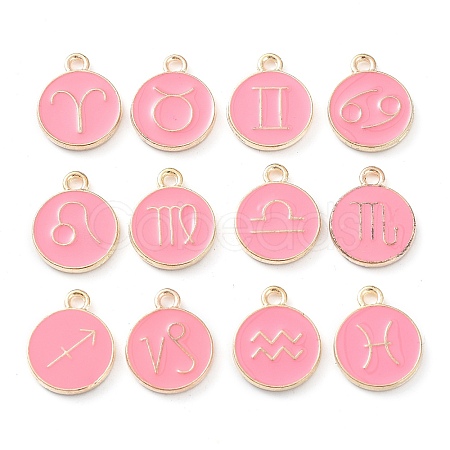 Alloy Enamel Pendants ENAM-S124-01B-03-1