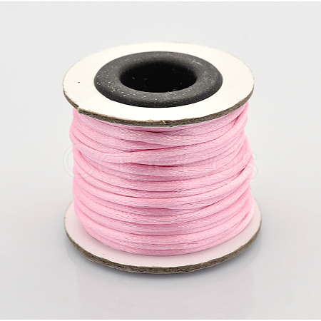 Nylon Satin Rattail Cords NWIR-O001-A-16-1
