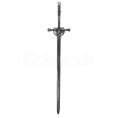 Alloy Flow Su Sword Hairpin Ancient Costume Headwear Hairpin Electroplating Pendant Sword ST5425824-1