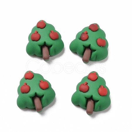 Opaque Resin Cabochons LS-RESI-H142-A01-1