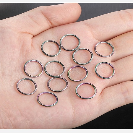316L Surgical Stainless Steel Hoop Cartilage Earrings WGB51CA-10-1
