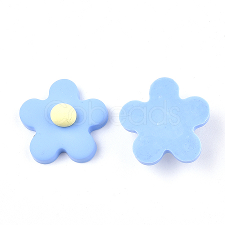 Handmade Polymer Clay Cabochons X-CLAY-S091-17C-1