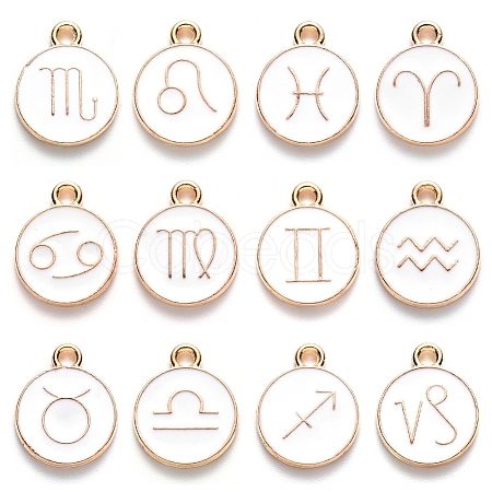 Alloy Enamel Pendants ENAM-YW0001-100-1
