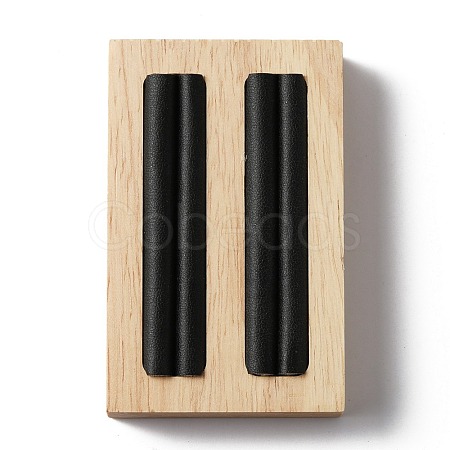 2-Slot Wood Ring Displays RDIS-WH0001-25-1