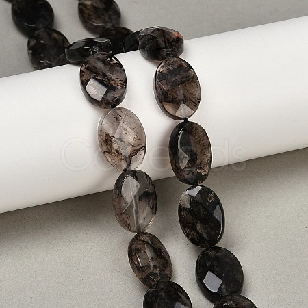 Watermelon Stone Glass Beads Strands G-F795-B01-1