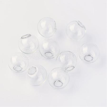 Round Mechanized One Hole Blown Glass Globe Ball Bottles BLOW-R001-18mm-1