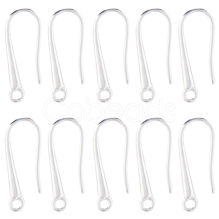 32Pcs Brass Earring Hooks KK-SC0006-57S-1