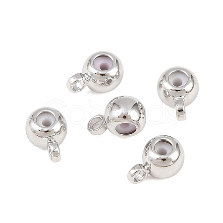 SHEGRACE Brass Tube Bails XGRPCP433-049P-1