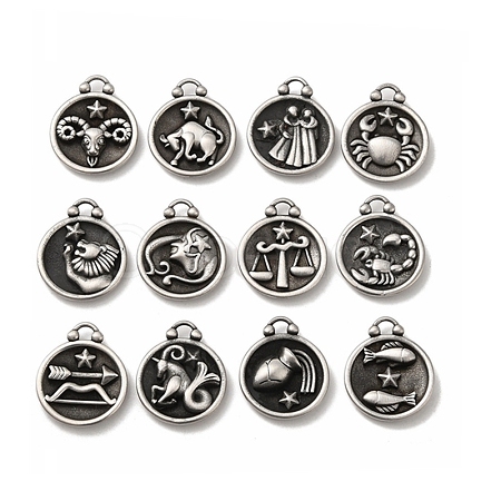 304 Stainless Steel Pendants STAS-L022-306AS-M-1