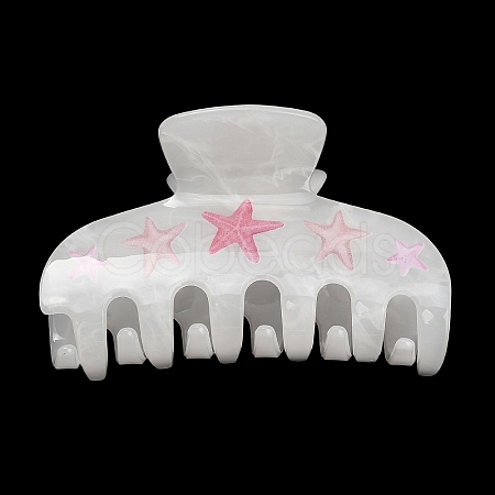 Cellulose Acetate Claw Hair Clips RE-CBABC10-01B-1