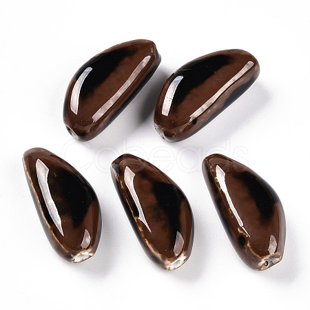 Handmade Porcelain Beads PORC-N008-08G-1