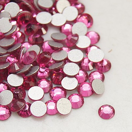 Glass Flat Back Rhinestone RGLA-C002-SS8-209-1