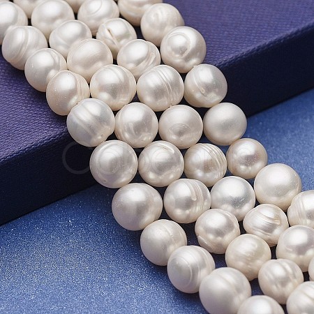 Natural Cultured Freshwater Pearl Beads Strands PEAR-P060-24A-01-1