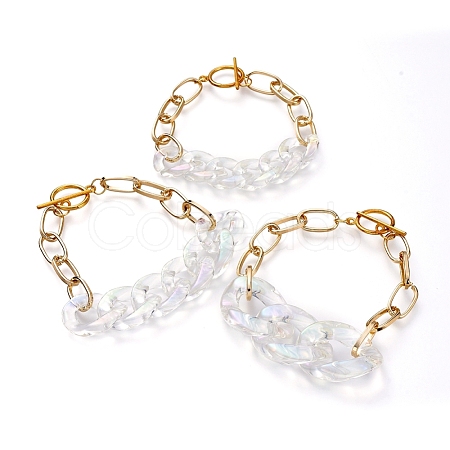 (Jewelry Parties Factory Sale)Chain Bracelets Sets BJEW-JB05164-1
