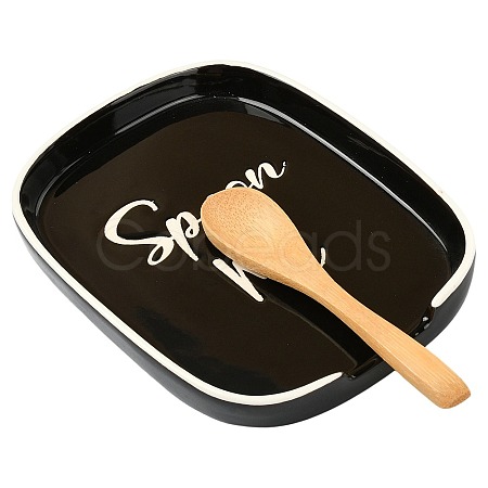 Ceramic Spoon Rest PR-FZC7D3E-01A-1