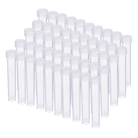 Clear Graduated Tube Plastic Bead Containers CON-BC0005-26-1