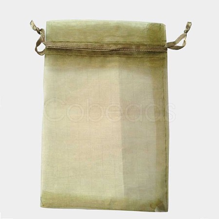 Organza Gift Bags with Drawstring OP-R016-17x23cm-13-1
