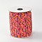 Cloth Rope Ethnic Cords, Tomato, 6mm, about 50yards/roll(150 feet/roll)